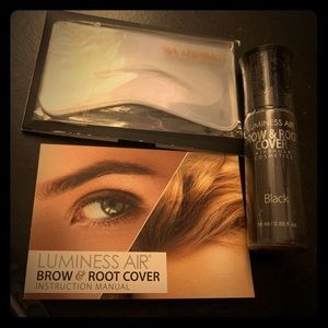 Luminess Air Brow & Root Cover stencils and shade